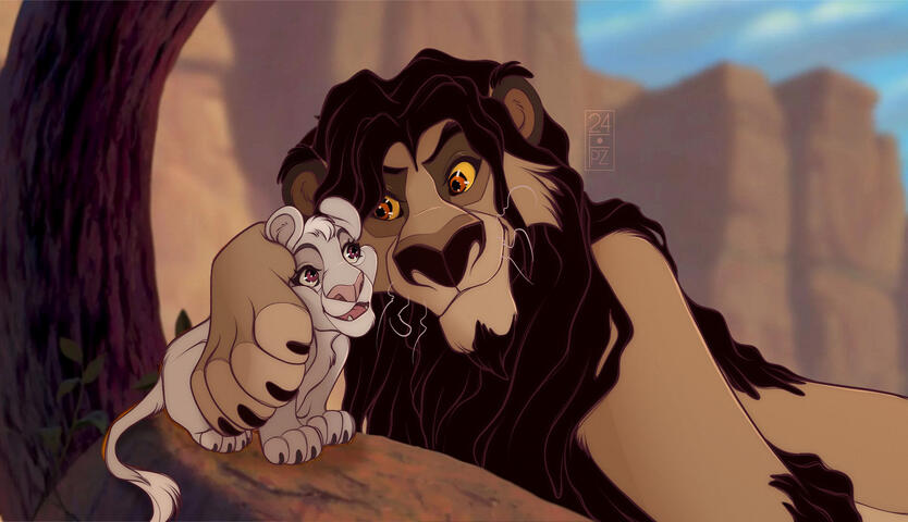 Mbali and his grand-niece, Khari (OC).